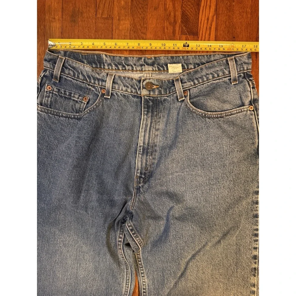 Vintage Levis‎ 550 Jeans Mens Size 38x32 Medium Wash Blue MADE IN USA